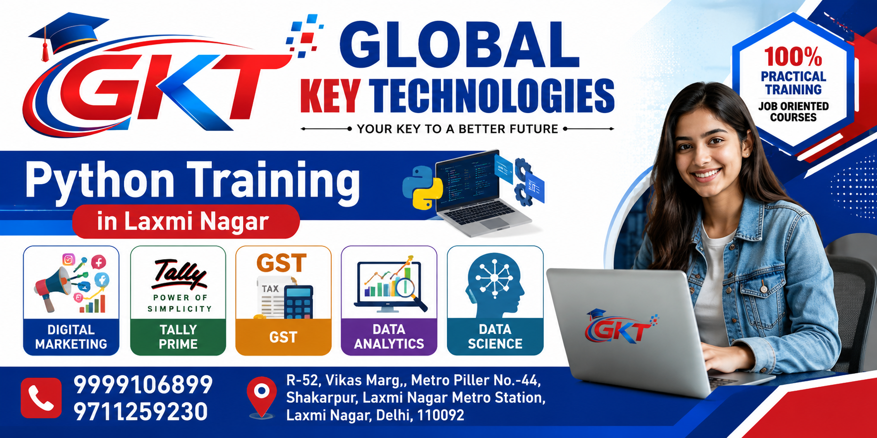 Python Training in Laxmi Nagar