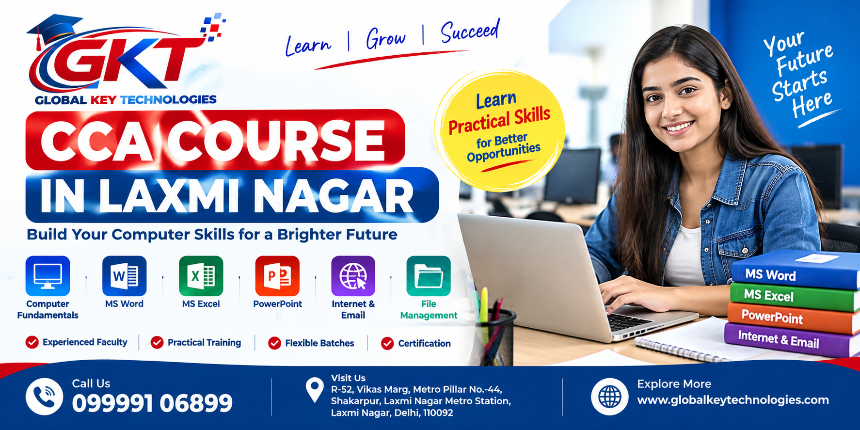 CCA Course in Laxmi Nagar